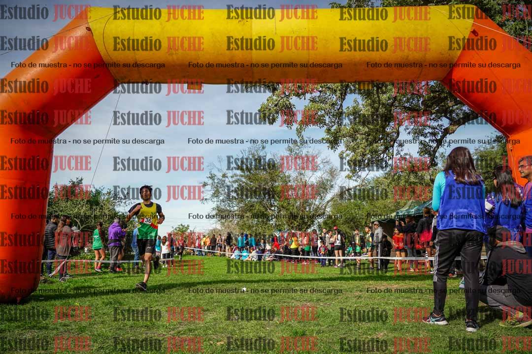 Fotos de la llegada del cross de 2000 m