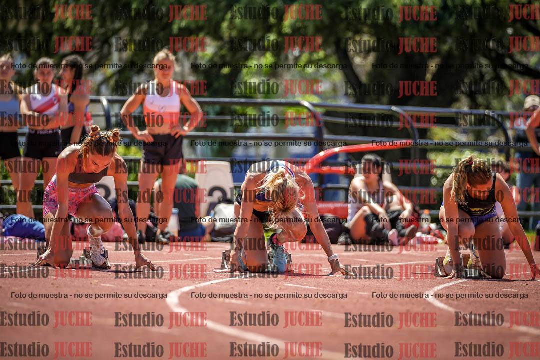 Fotos de los 100 m llanos de mujeres