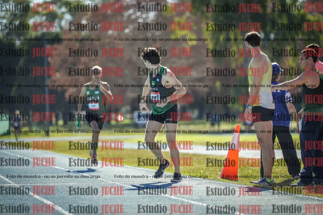 Fotos durante los relevos