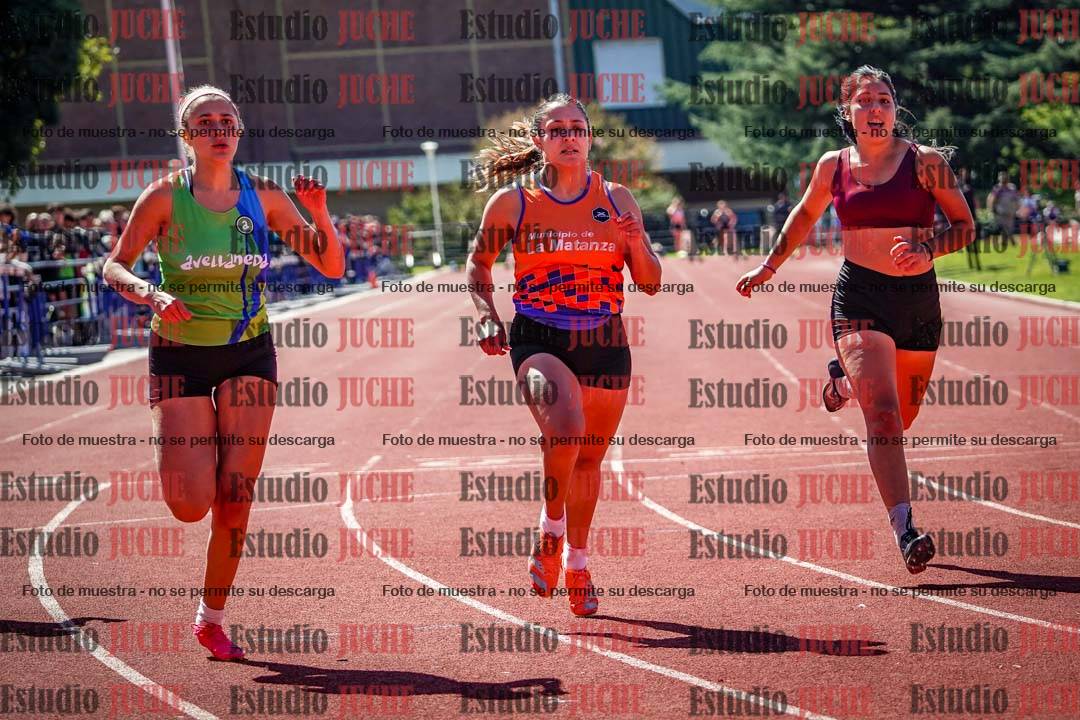Fotos de los 100 m de mujeres