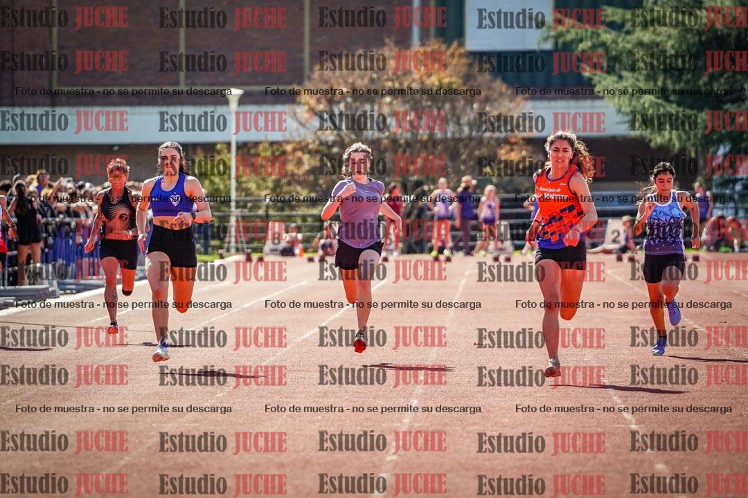 Fotos de los 100 m llanos de mujeres