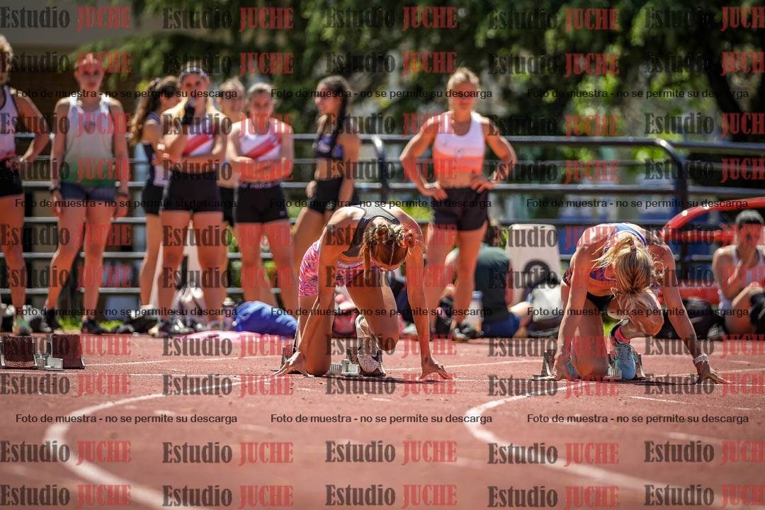 Fotos de los 100 m llanos de mujeres