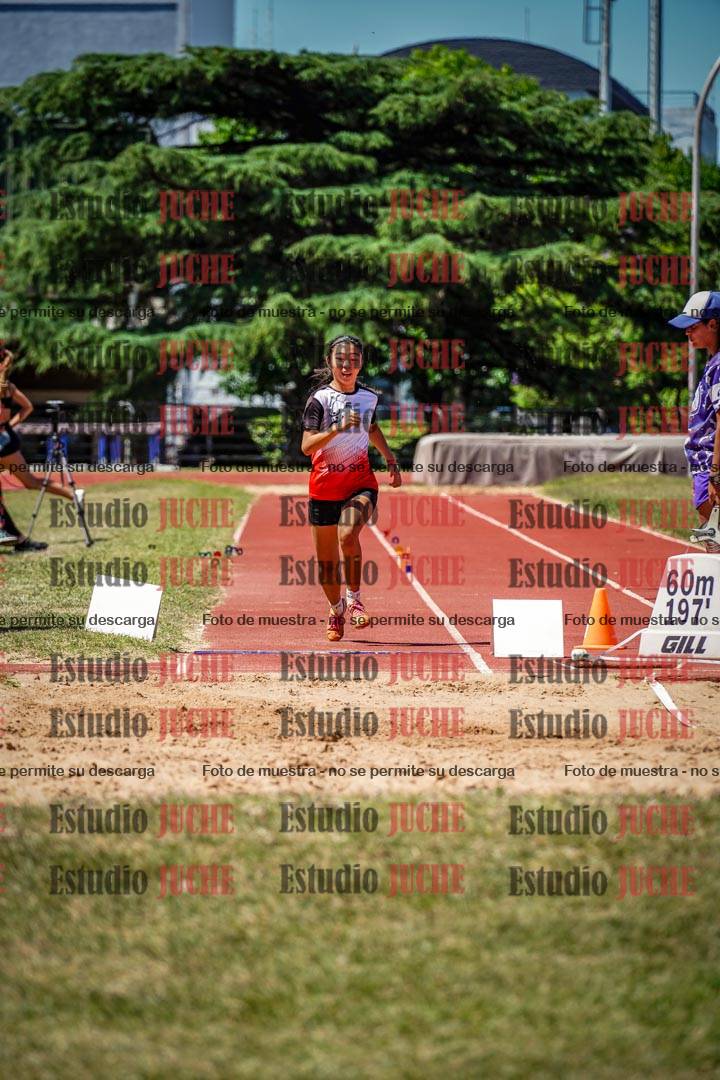 Fotos del salto en largo de mujeres - U14