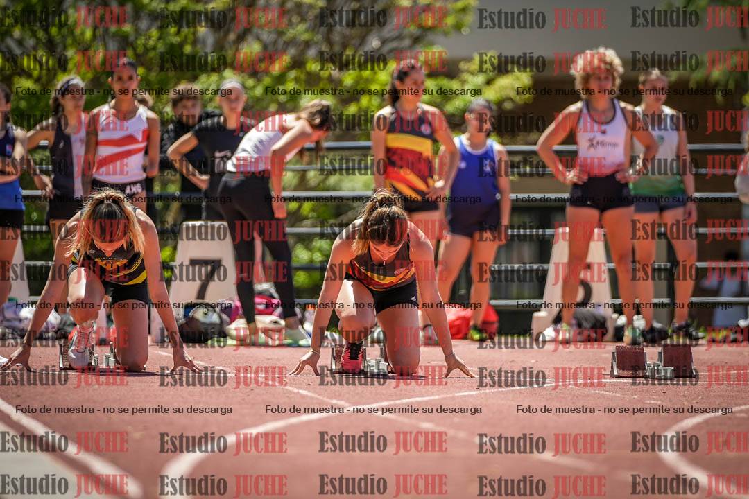 Fotos de los 100 m llanos de mujeres