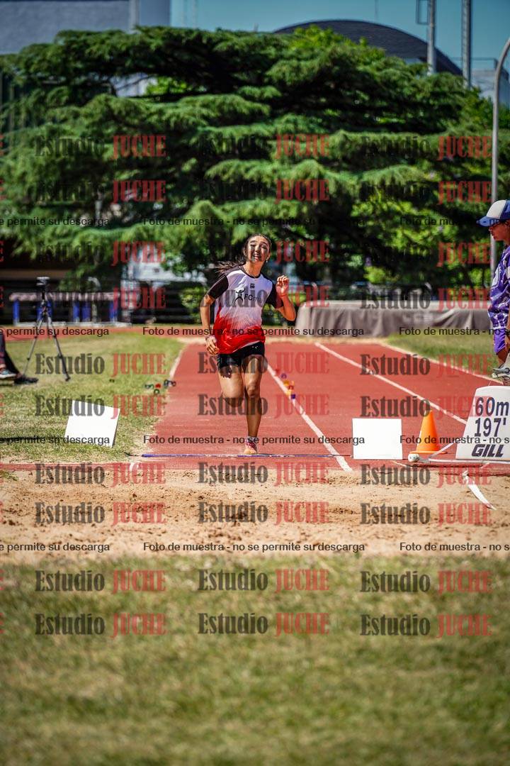 Fotos del salto en largo de mujeres - U14