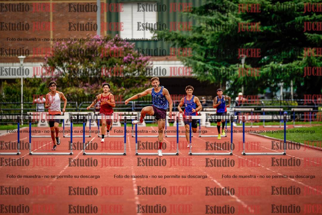 Fotos de los 400 m con vallas de varones