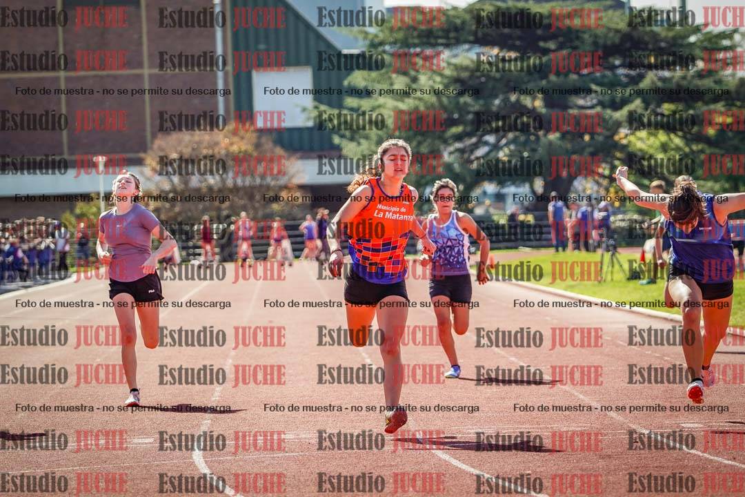 Fotos de los 100 m llanos de mujeres
