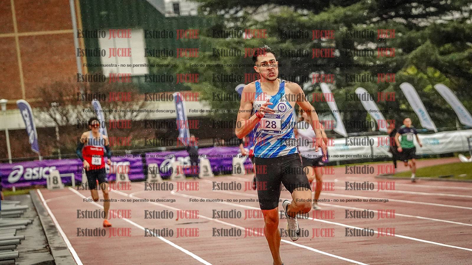 Fotos de los 400 m de varones