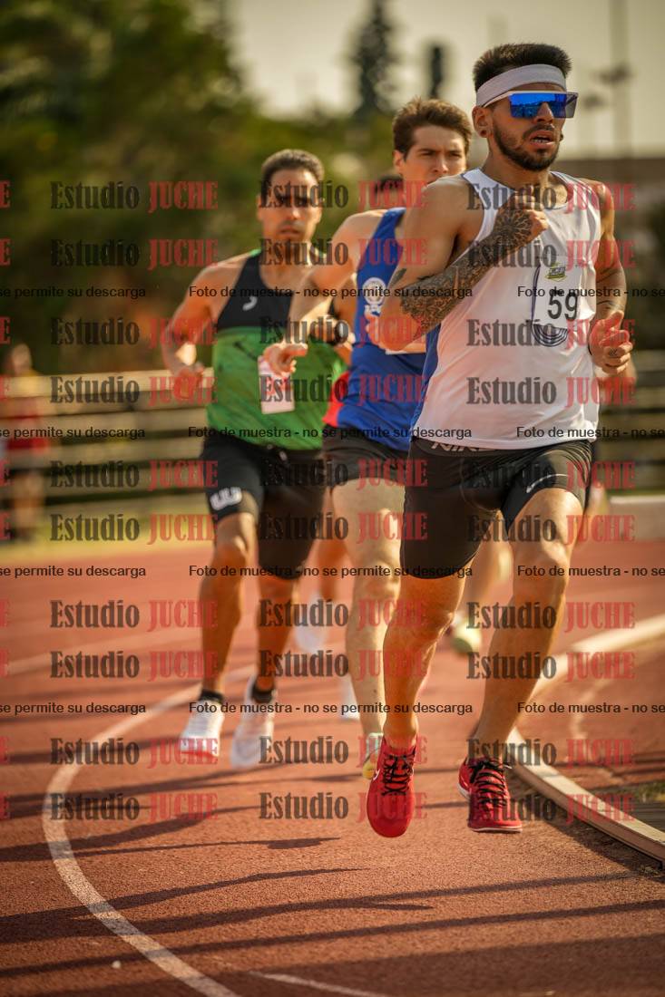 Fotos de los 1500 m llanos de varones