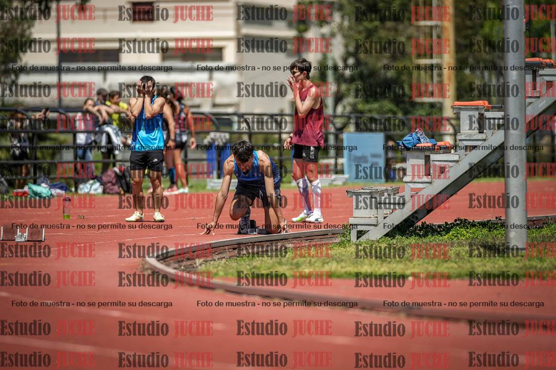 Fotos de los 200 m llanos de varones