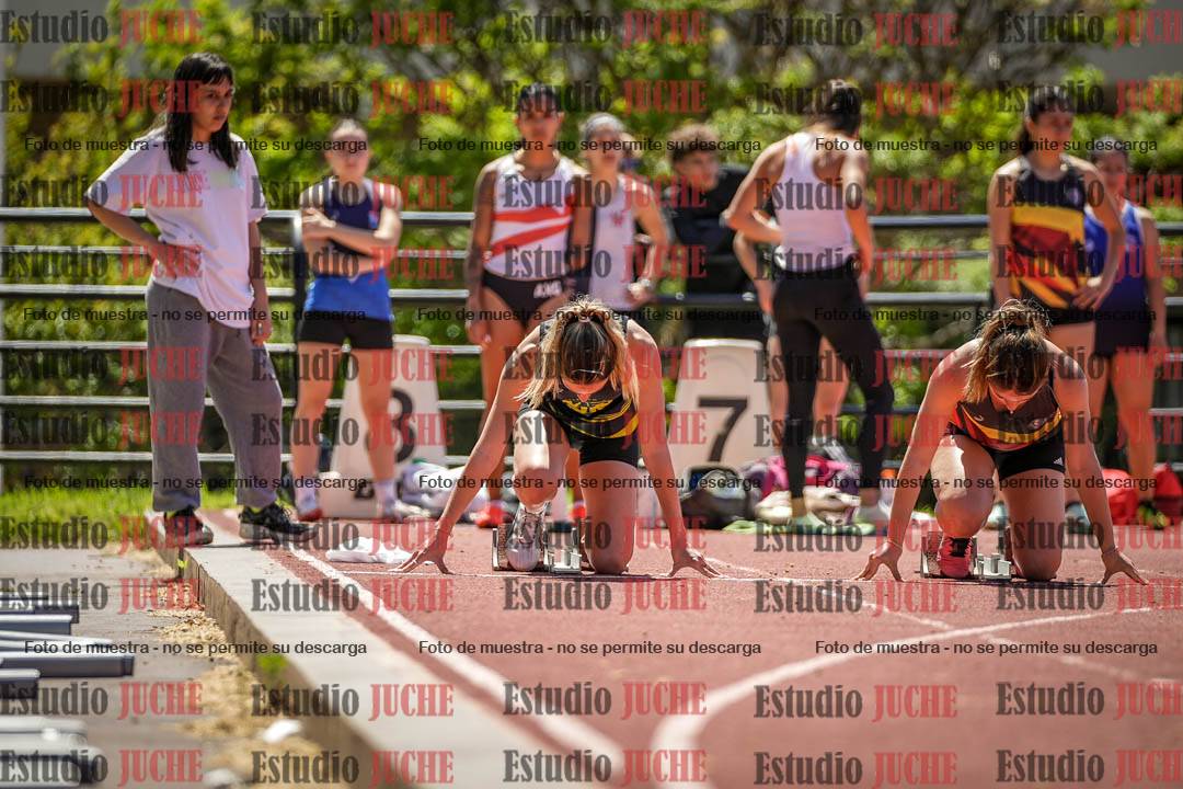 Fotos de los 100 m llanos de mujeres