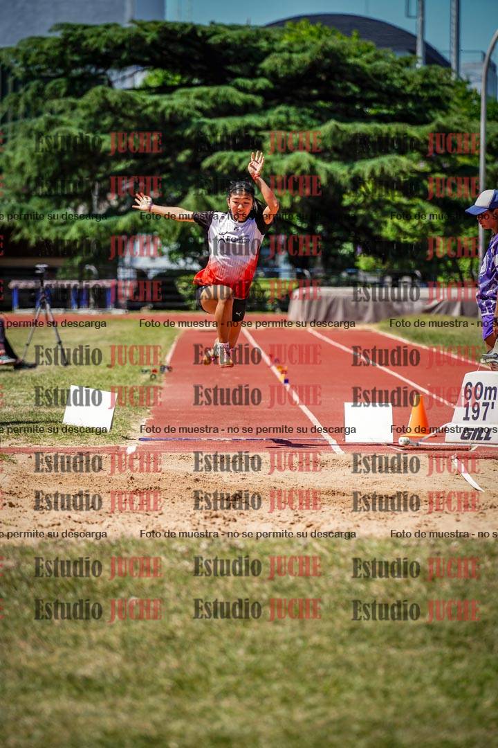Fotos del salto en largo de mujeres - U14