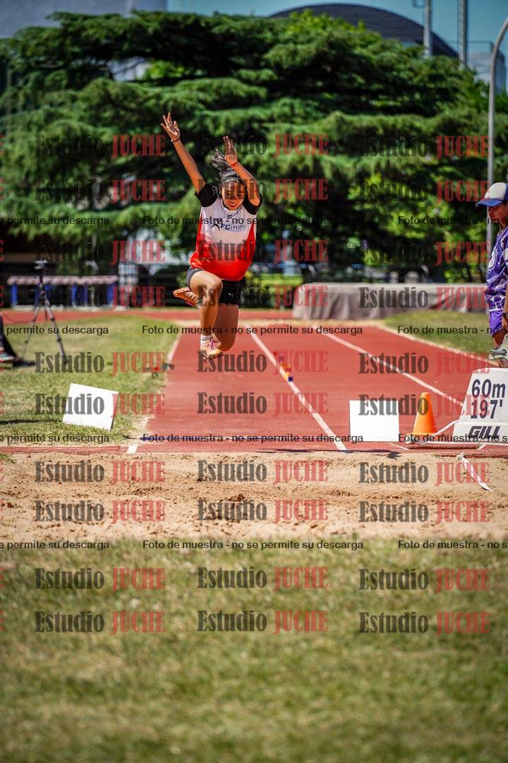 Fotos del salto en largo de mujeres - U14