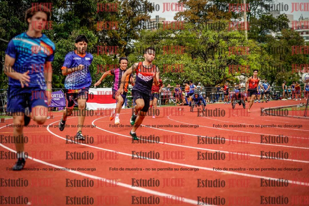 Fotos de los 200 m de varones