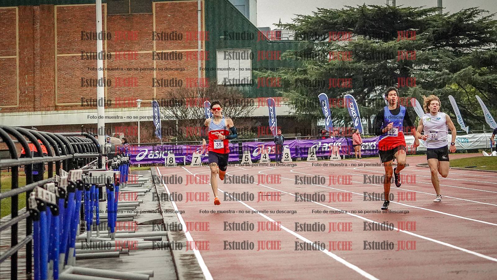 Fotos de los 400 m de varones