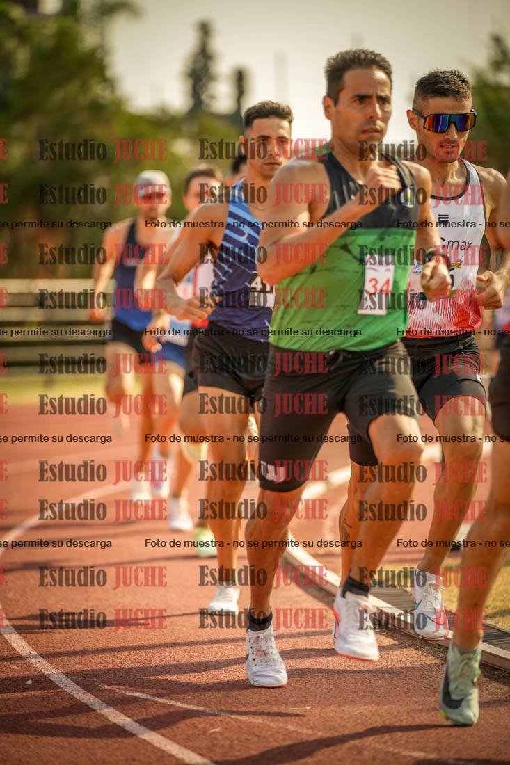 Fotos de los 1500 m llanos de varones