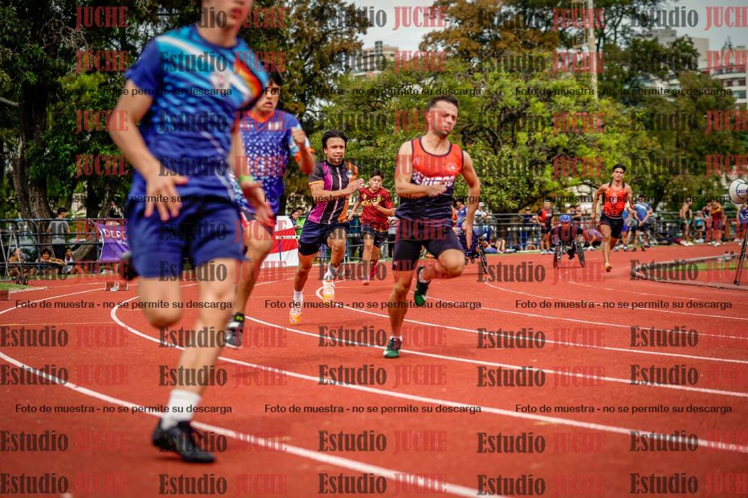 Fotos de los 200 m de varones