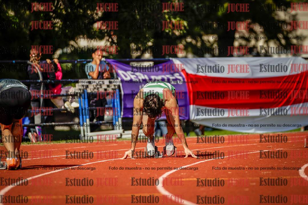 Fotos de los 200 m llanos de varones