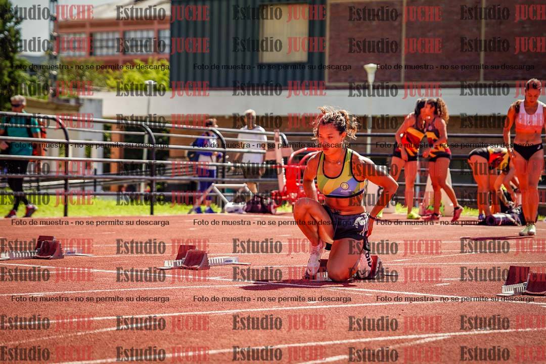Fotos de los 100 m llanos de mujeres