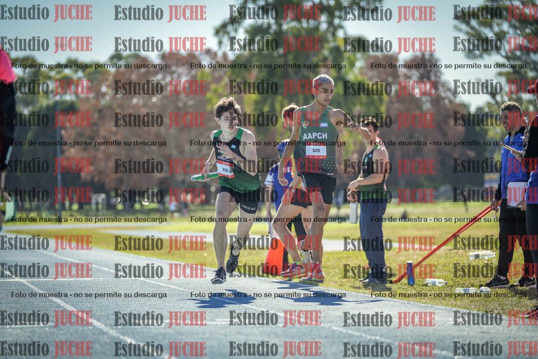 Fotos durante los relevos