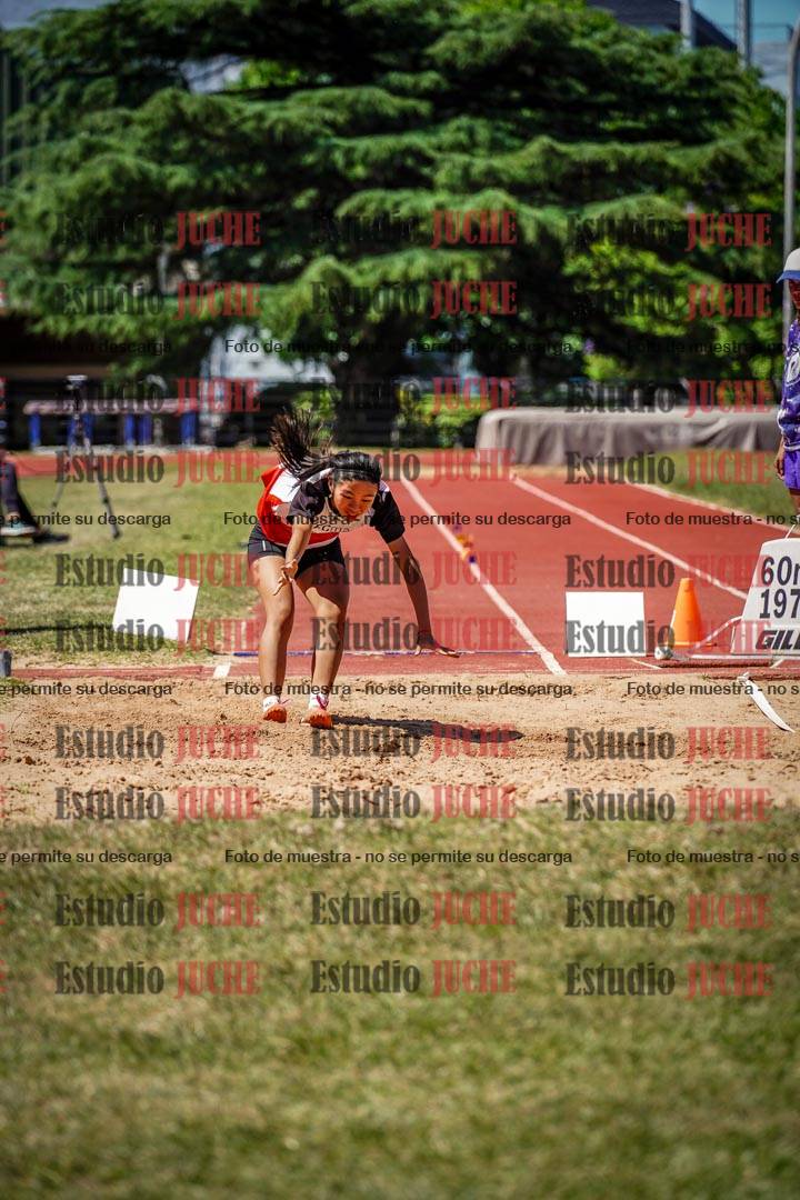 Fotos del salto en largo de mujeres - U14