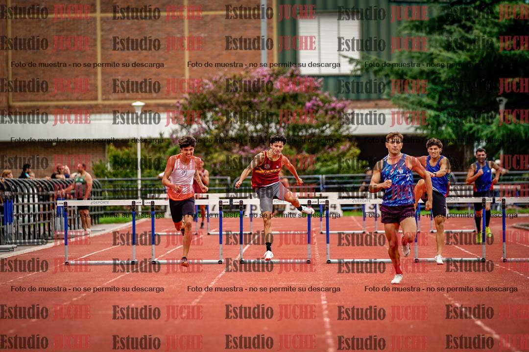 Fotos de los 400 m con vallas de varones