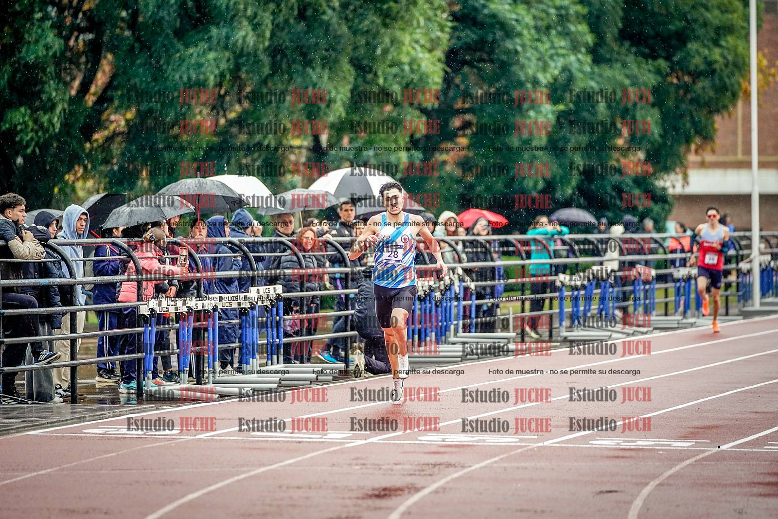 Fotos de los 400 m de varones