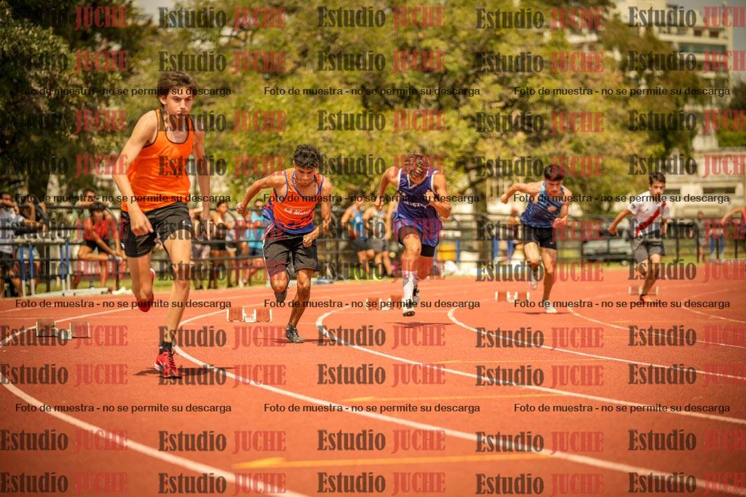 Fotos de los 200 m llanos de varones