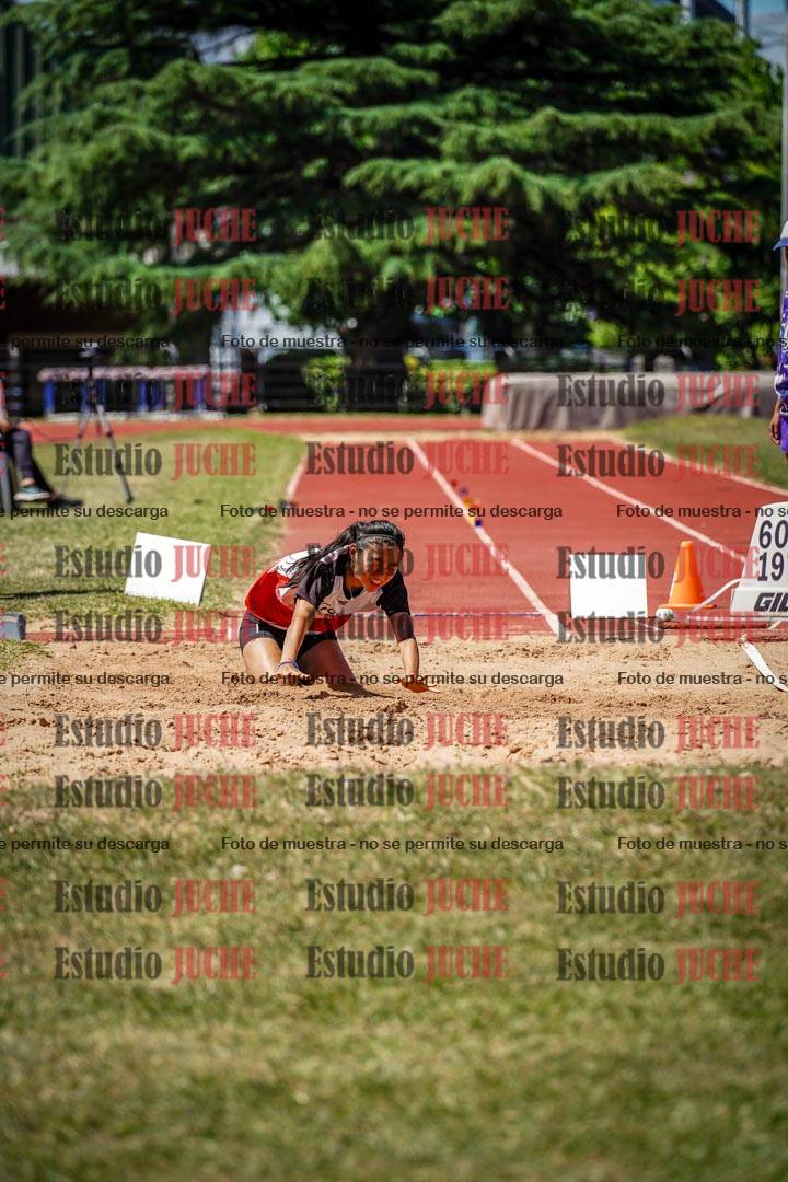 Fotos del salto en largo de mujeres - U14
