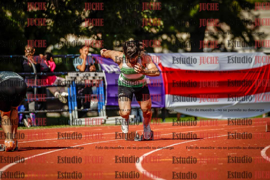 Fotos de los 200 m llanos de varones
