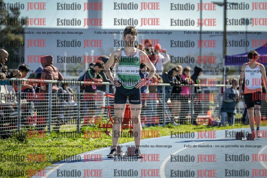 Fotos de los 400 m llanos de varones