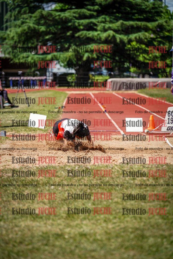 Fotos del salto en largo de mujeres - U14