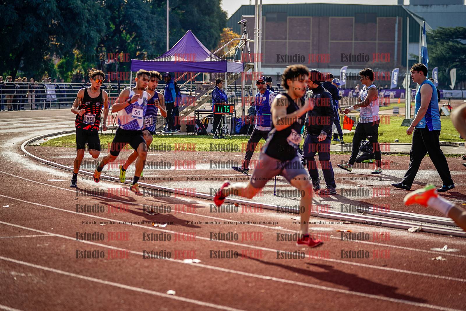 Fotos de los 800 m de varones