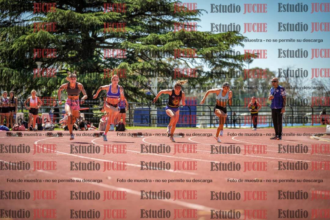 Fotos de los 100 m llanos de mujeres