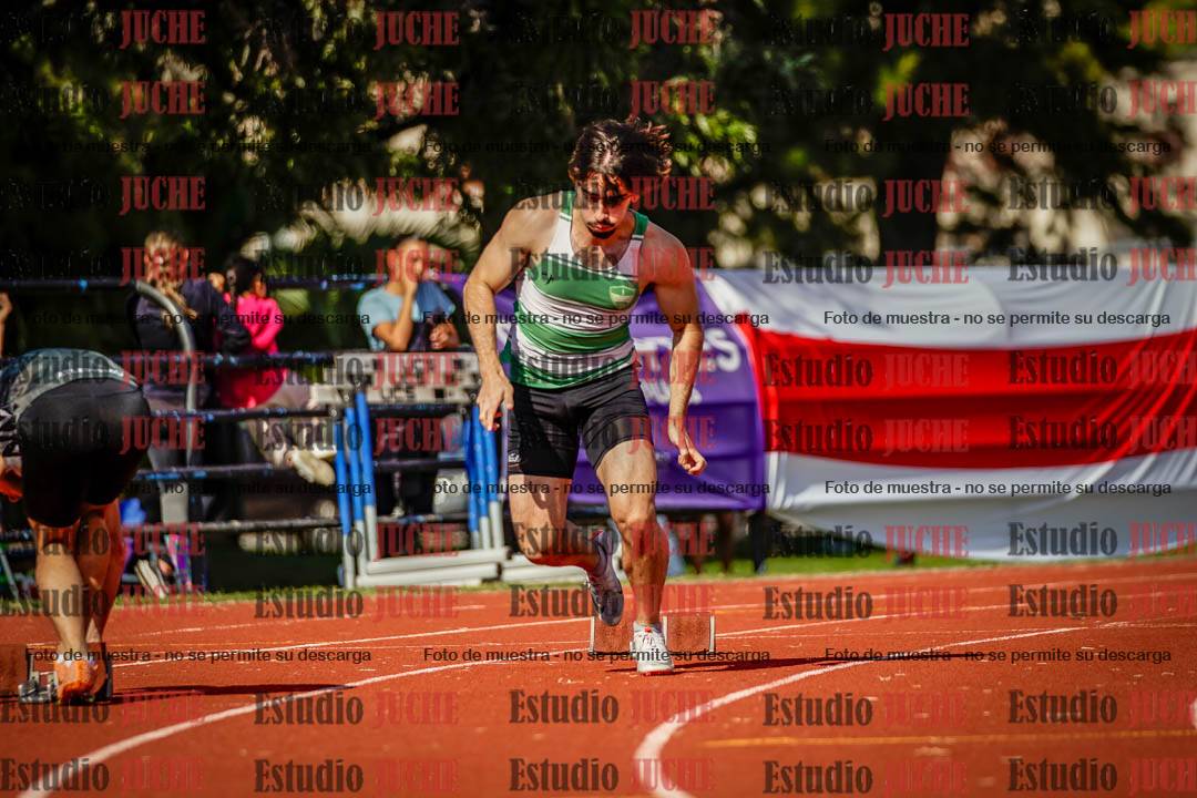 Fotos de los 200 m llanos de varones
