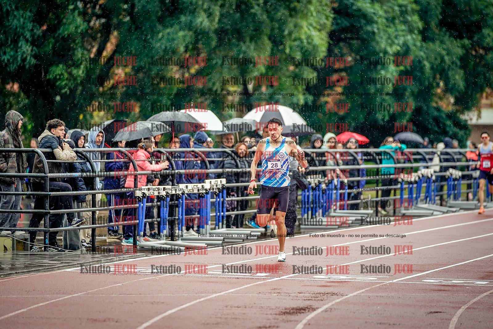 Fotos de los 400 m de varones