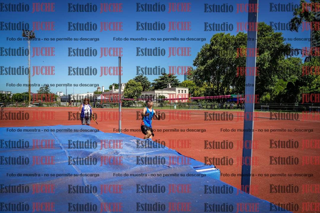 Fotos del salto en alto de varones