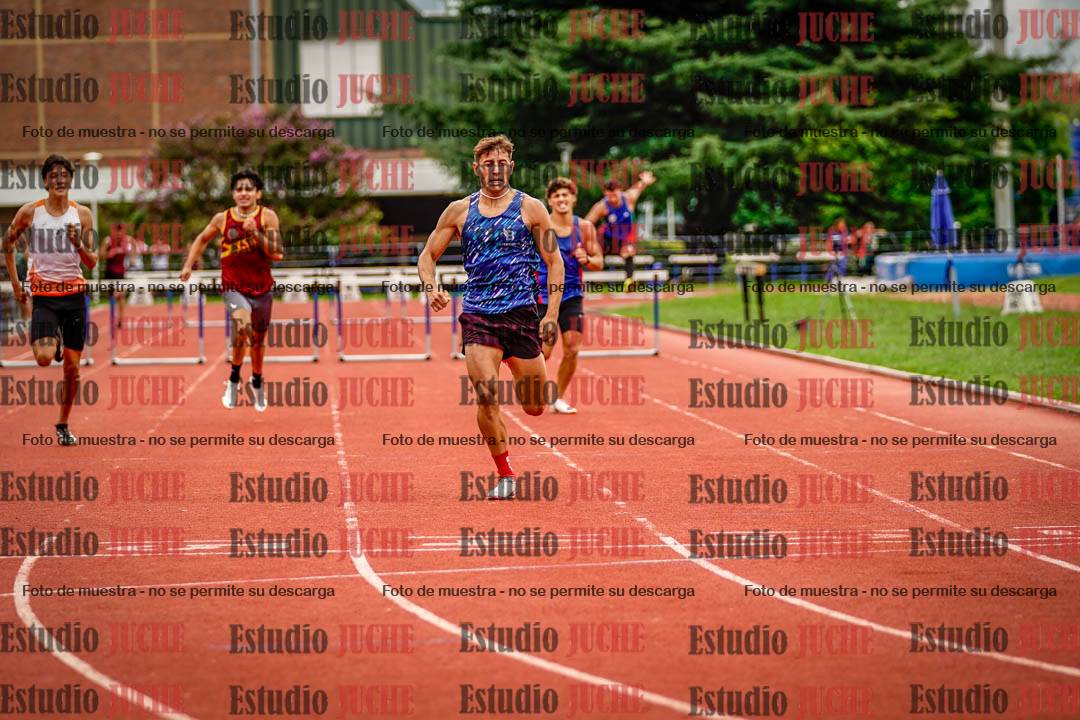 Fotos de los 400 m con vallas de varones