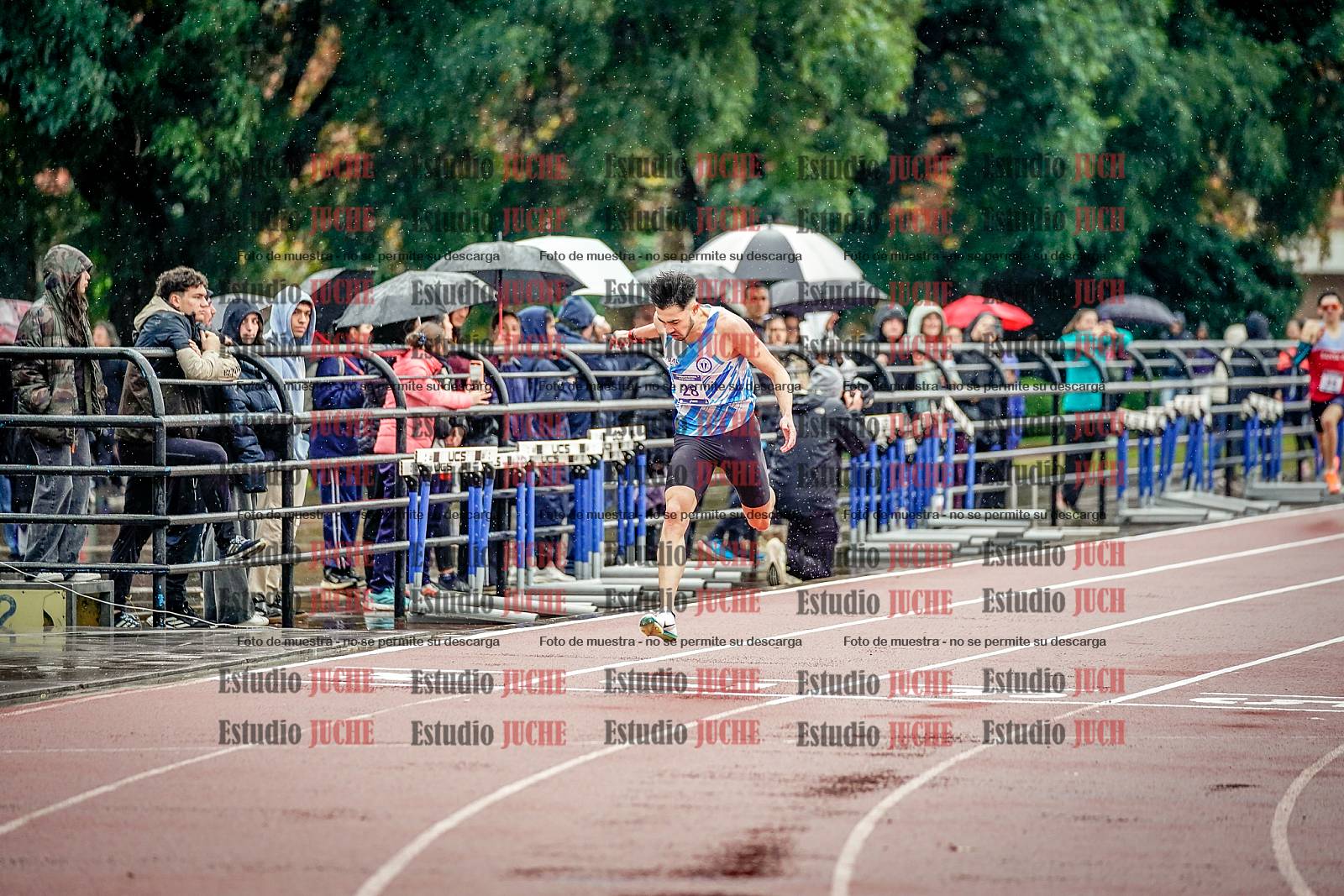 Fotos de los 400 m de varones