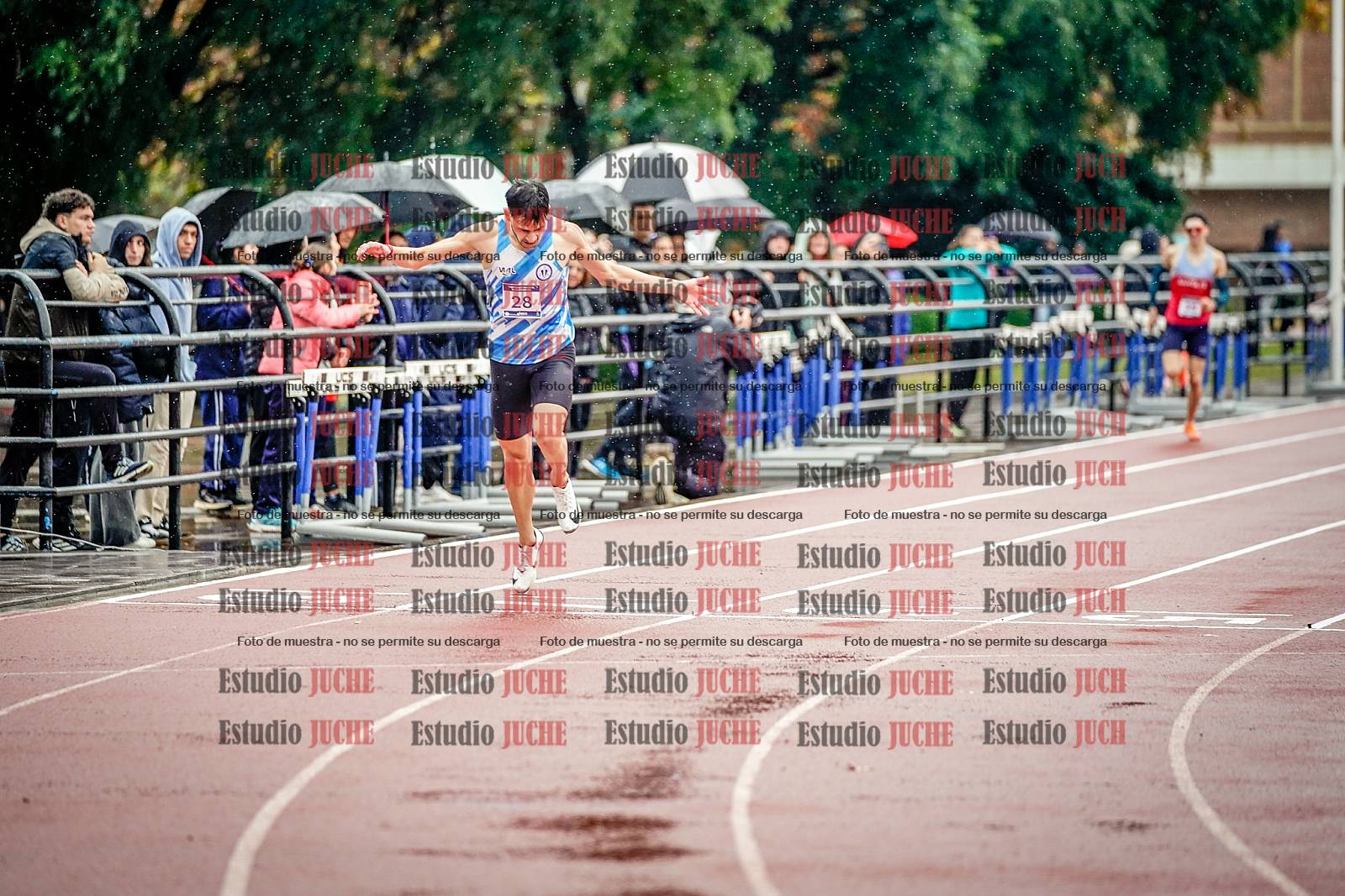 Fotos de los 400 m de varones