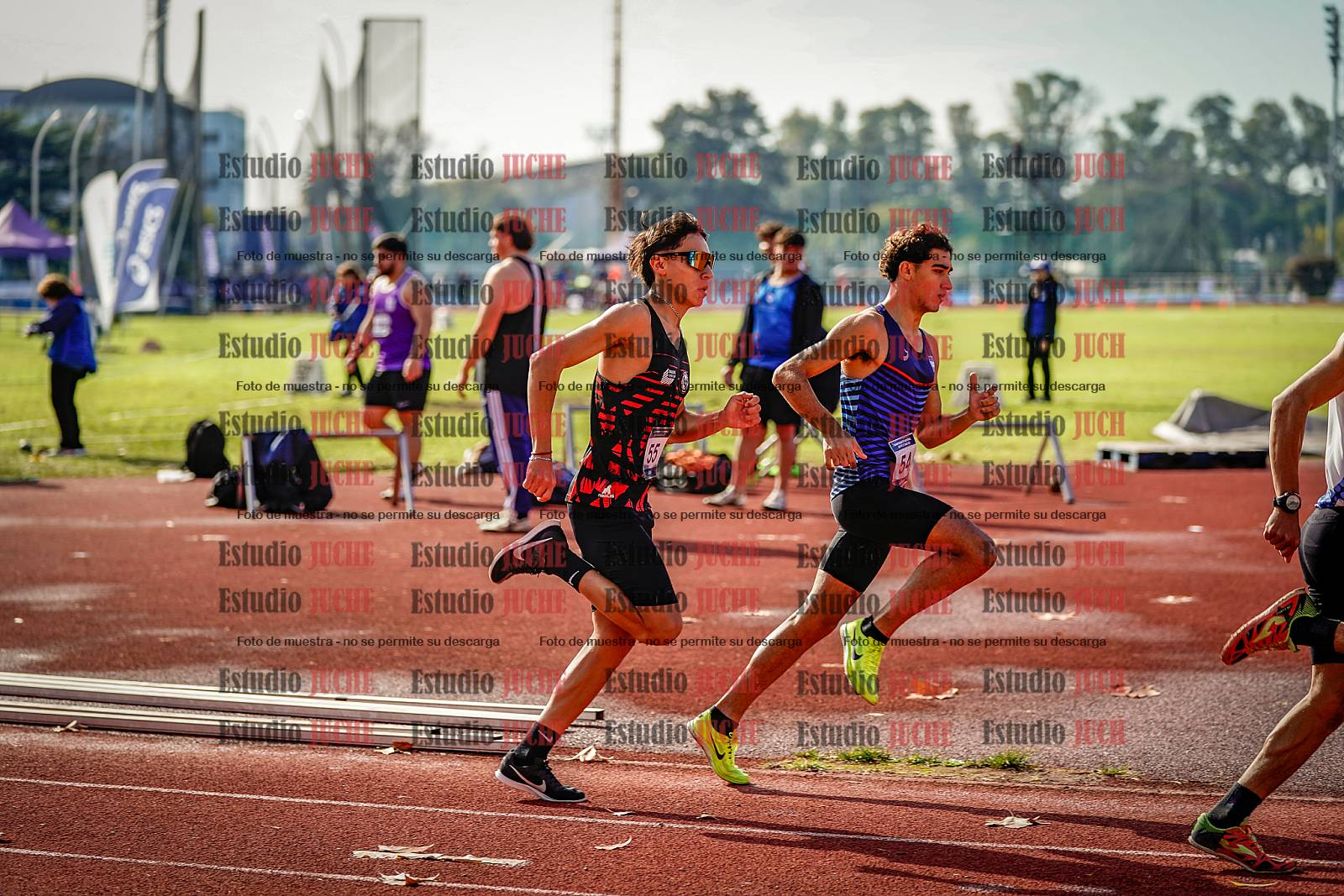 Fotos de los 800 m de varones