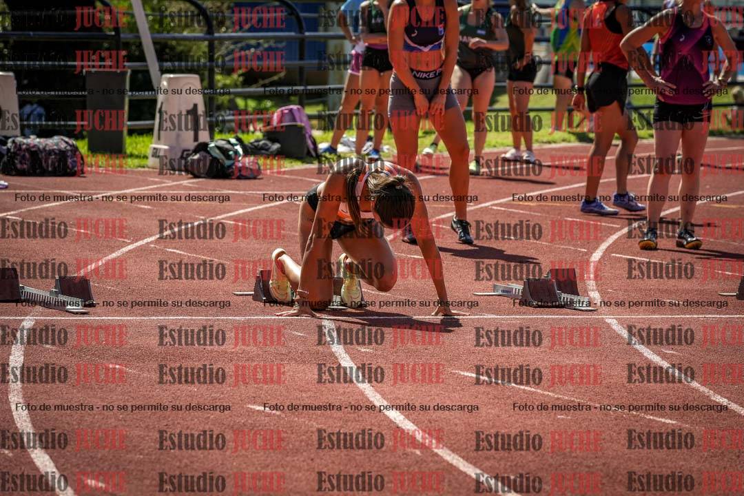 Fotos de los 100 m llanos de mujeres