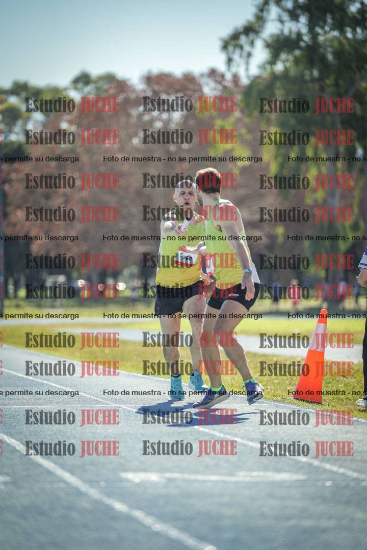 Fotos durante los relevos