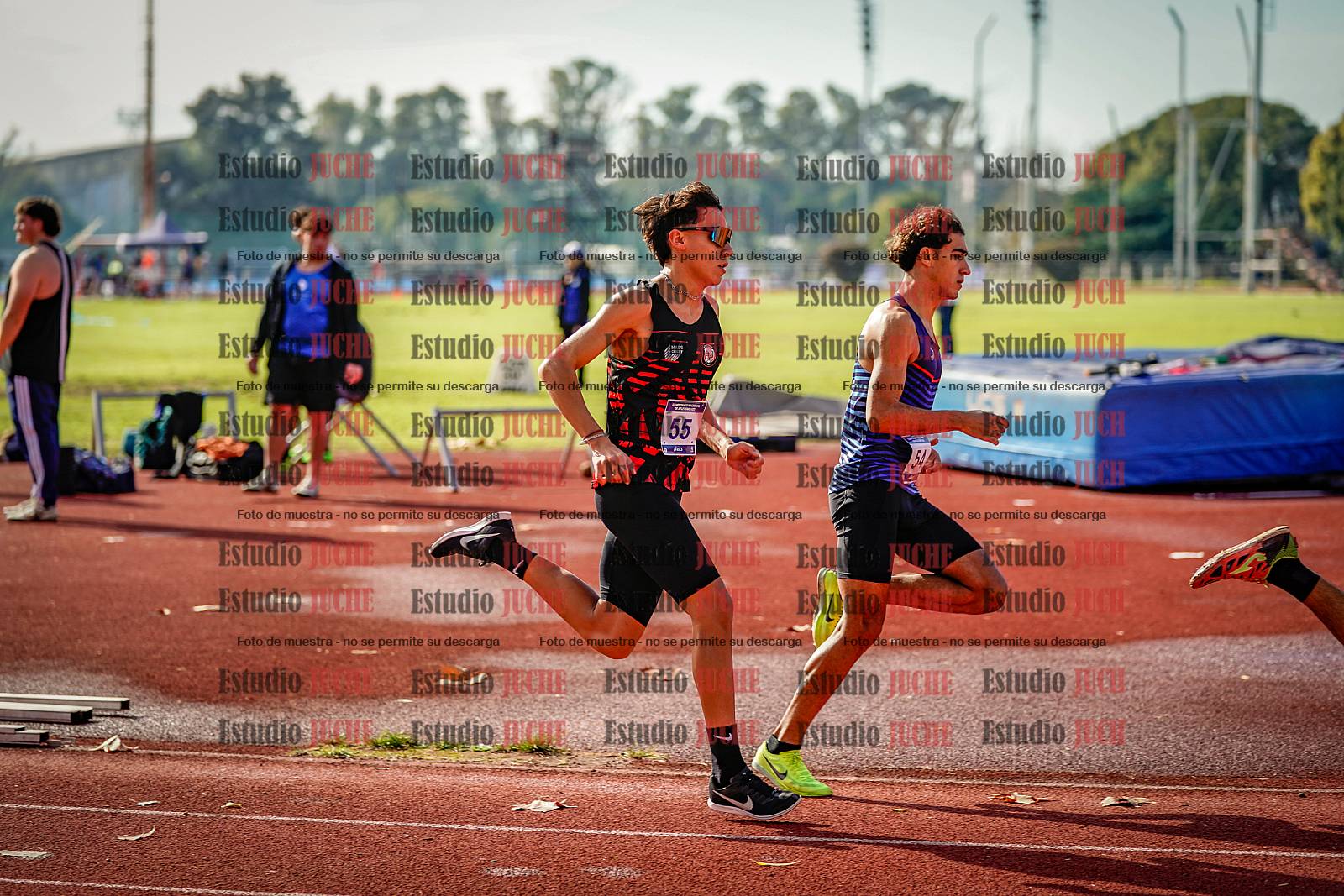 Fotos de los 800 m de varones