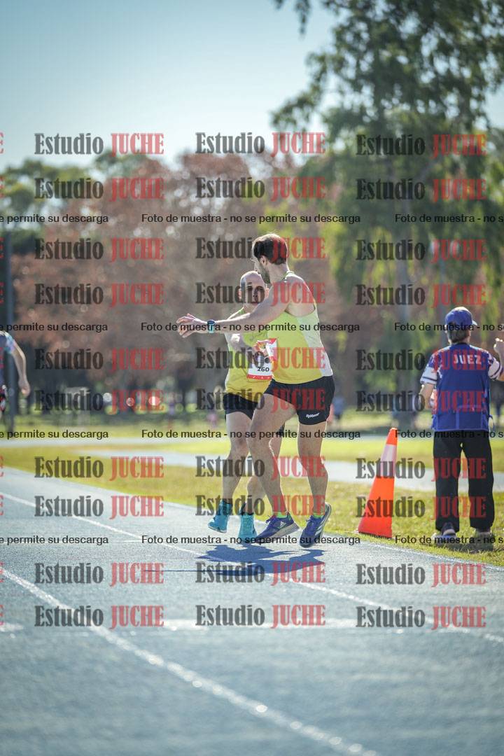 Fotos durante los relevos
