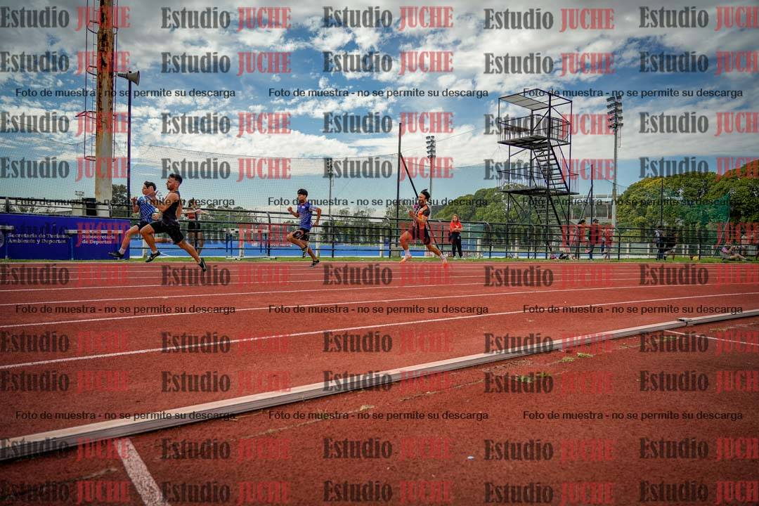 Fotos de los 200 m de varones