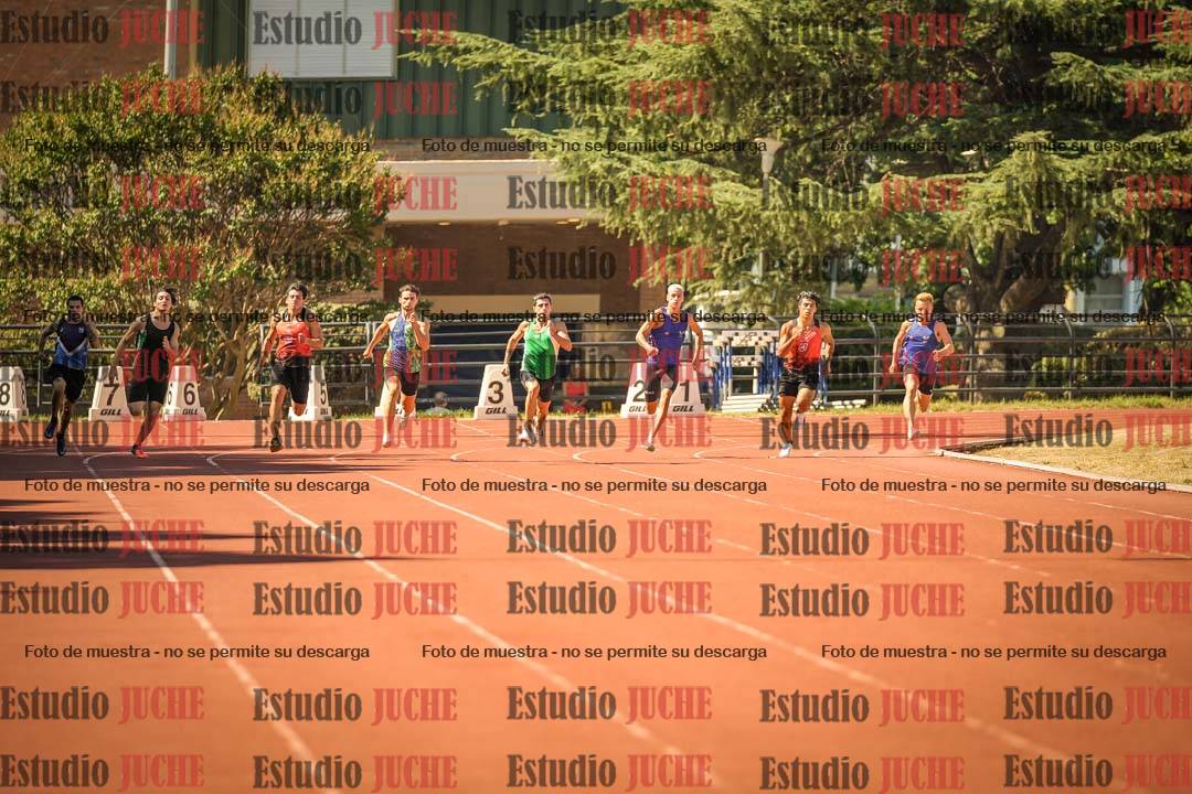 Fotos de los 200 m llanos de varones