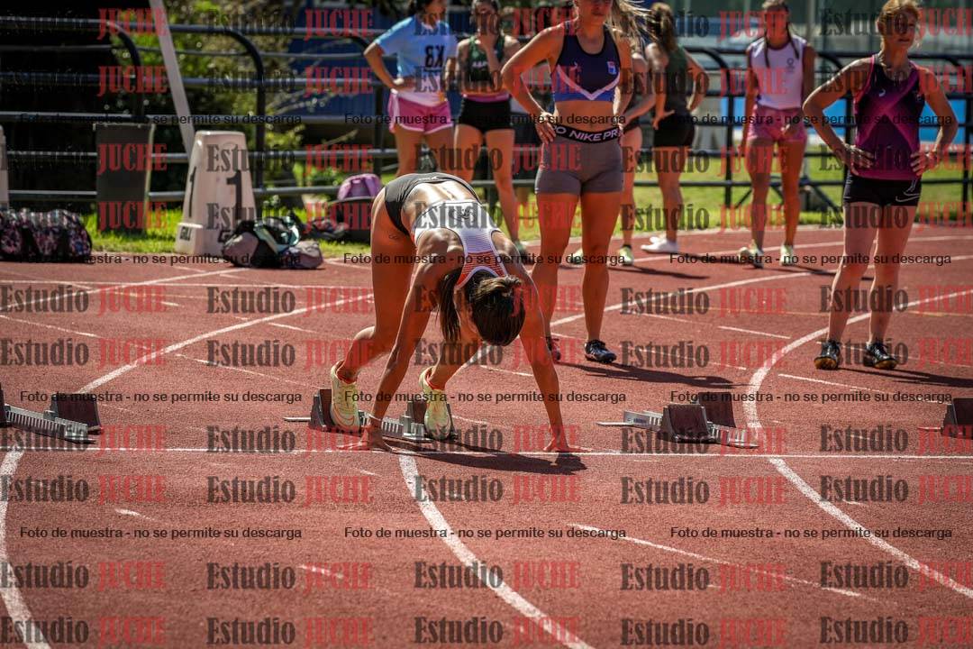Fotos de los 100 m llanos de mujeres