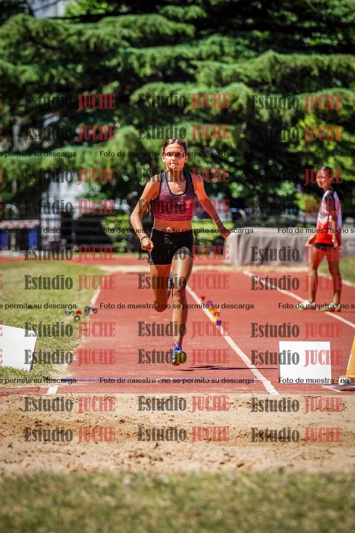 Fotos del salto en largo de mujeres - U14