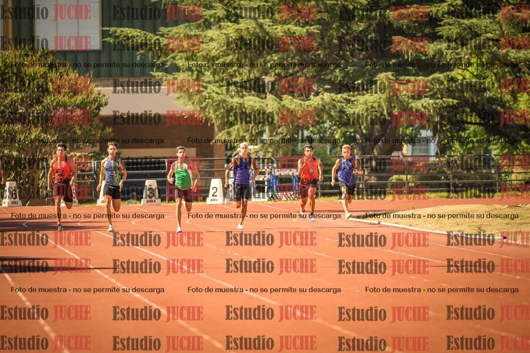 Fotos de los 200 m llanos de varones